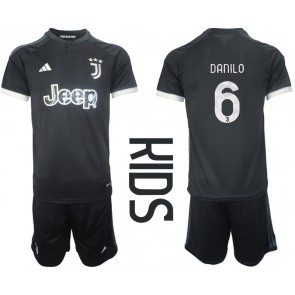 Juventus Danilo Luiz #6 Rezervni Dres za Dječji 2023-24 Kratak Rukavima (+ kratke hlače)